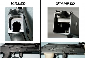 Stamped vs milled receiver.